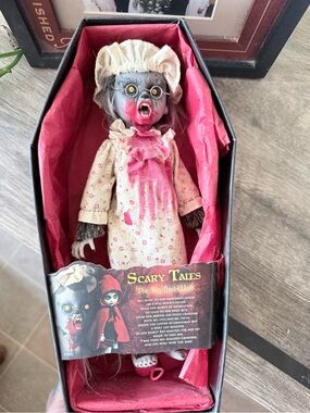 Scary Tales 'The Big Bad Wolf' Collectible Doll - Pink